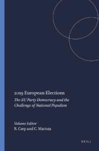 2019 European Elections : The EU Party Democracy and the Challenge of National Populism (International Studies in Sociology and Social Anthropology)