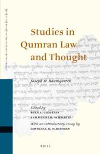 Studies in Qumran Law and Thought (Studies on the Texts of the Desert of Judah)