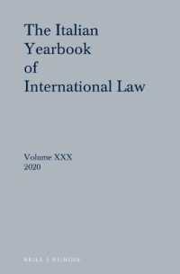 Italian Yearbook of International Law 30 (2020) (Italian Yearbook of International Law)