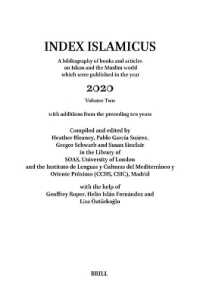 Index Islamicus Volume 2020 (2 vols) (Index Islamicus Yearbooks)