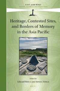 Heritage, Contested Sites, and Borders of Memory in the Asia Pacific (East and West)