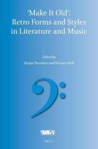 'Make It Old': Retro Forms and Styles in Literature and Music (Word and Music Studies)