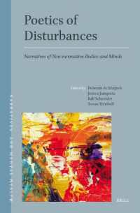 Poetics of Disturbances : Narratives of Non-normative Bodies and Minds (Narratives and Mental Health)