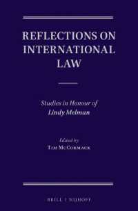 Reflections on International Law : Studies in Honour of Lindy Melman