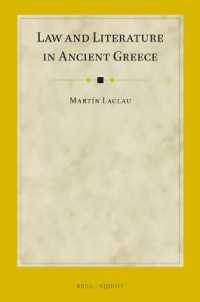 Law and Literature in Ancient Greece (International Studies in Law and Literature)