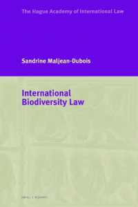International Biodiversity Law (The Hague Academy Special Editions)