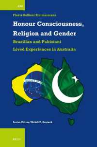 Honour Consciousness, Religion and Gender : Brazilian and Pakistani Lived Experiences in Australia (International Comparative Social Studies)