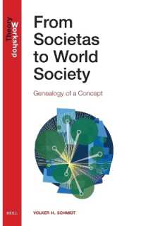From Societas to World Society : Genealogy of a Concept (Theory Workshop)