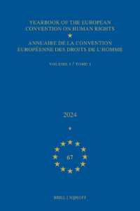 Yearbook of the European Convention on Human Rights / Annuaire de la convention européenne des droits de l'homme, Volume 67 (2024) SET
