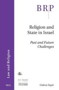 Religion and State in Israel : Past and Future Challenges (Brill Research Perspectives in Law and Religion)