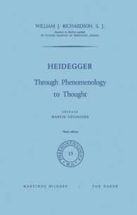Heidegger : Through Phenomenology to Thought （3RD）