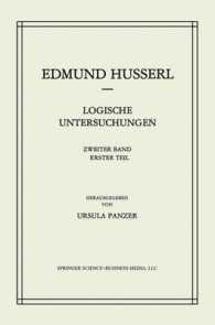 Logische Untersuchungen, Zweiter Band (2-Volume Set)