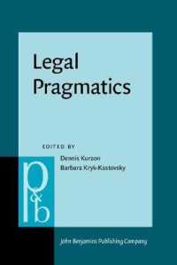 Legal Pragmatics (Pragmatics & Beyond New Series)