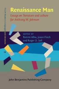 Renaissance Man : Essays on literature and culture for Anthony W. Johnson (Fillm Studies in Languages and Literatures)