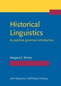 歴史言語学：認知文法的入門<br>Historical Linguistics : A cognitive grammar introduction