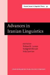 Advances in Iranian Linguistics (Current Issues in Linguistic Theory)