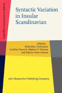 Syntactic Variation in Insular Scandinavian (Studies in Germanic Linguistics)
