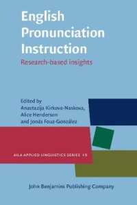 English Pronunciation Instruction : Research-based insights (Aila Applied Linguistics Series)