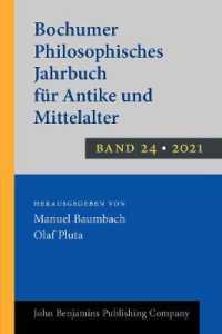 Bochumer Philosophisches Jahrbuch für Antike und Mittelalter : Band 24 (Bochumer Philosophisches Jahrbuch für Antike und Mittelalter)