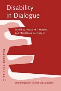 障害の対話における構築<br>Disability in Dialogue (Dialogue Studies)