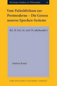 Vom Paläolithikum zur Postmoderne - Die Genese unseres Epochen-Systems : Bd. II: Das 18. und 19. Jahrhundert (Bochumer Studien zur Philosophie)