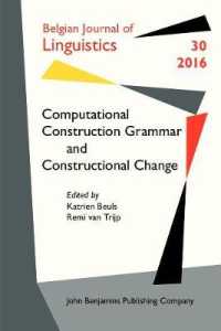 Computational Construction Grammar and Constructional Change (Belgian Journal of Linguistics)