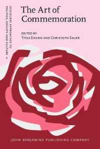 The Art of Commemoration : Fifty years after the Warsaw Uprising (Discourse Approaches to Politics, Society and Culture)