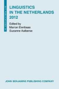 Linguistics in the Netherlands 2012 (Linguistics in the Netherlands)