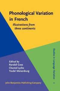 Phonological Variation in French : Illustrations from three continents (Studies in Language Variation)