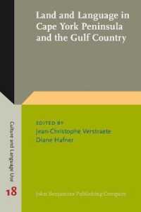 Land and Language in Cape York Peninsula and the Gulf Country (Culture and Language Use)