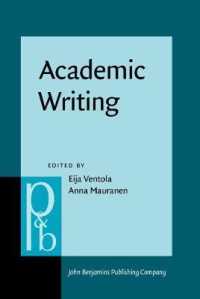 Academic Writing : Intercultural and textual issues (Pragmatics & Beyond New Series)
