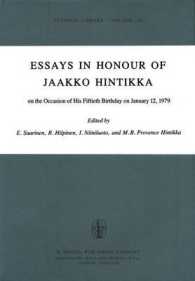 Essays in Honour of Jaakko Hintikka : On the Occasion of His Fiftieth Birthday on January 12, 1979 (Synthese Library)