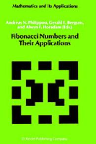 Fibonacci Numbers and Their Applications : 1st International Conference : Papers (Mathematics and its Applications)