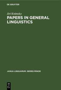 Papers in General Linguistics (Janua Linguarum. Series Minor)