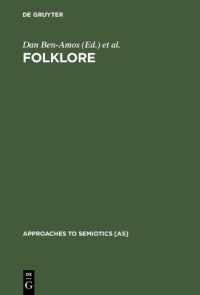 Folklore : Performance and Communication (Approaches to Semiotics [as])