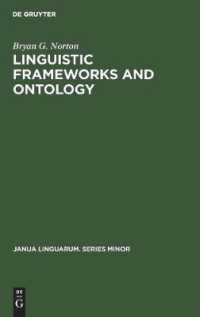 Linguistic Frameworks and Ontology : A Re-Examination of Carnap's Metaphilosophy (Janua Linguarum. Series Minor)