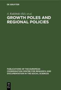 Growth Poles and Regional Policies : A Seminar (Publications of the European Coordination Centre for Research and Documentation in the Social Sciences)