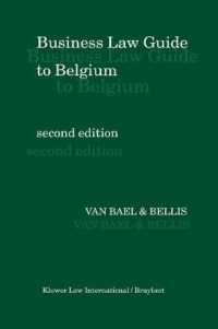 Business Law Guide to Belgium （2ND）