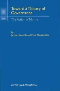 ガバナンスと規範の新理論<br>Toward Theory of Governance : The Action of Norms