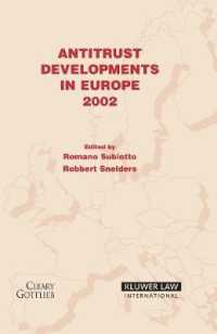 Antitrust Developments in Europe : 2002