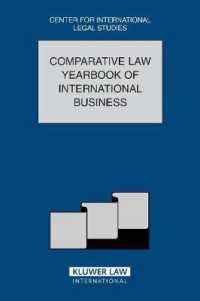 Comparative Law Yearbook of International Business (Comparative Law Yearbook Series Set)