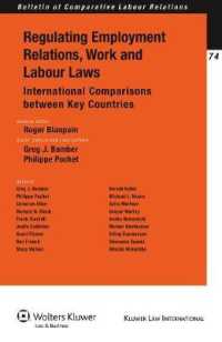 労使関係の規制、仕事と労働法：主要国の国際比較<br>Regulating Employment Relations, Work and Labour Laws : International Comparisons between Key Countries