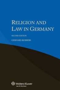 ドイツにおける宗教と法（第２版）<br>Religion and Law in Germany （2ND）