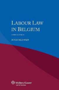 ベルギーの労働法（第６版）<br>Labour Law in Belgium （6TH）