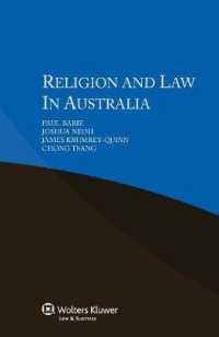 オーストラリアにおける宗教と法<br>Religion and Law in Australia