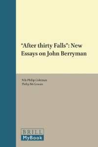 'After thirty Falls' : New Essays on John Berryman (Dqr Studies in Literature)