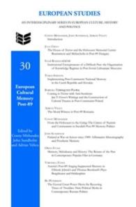European Cultural Memory Post-89 (European Studies)