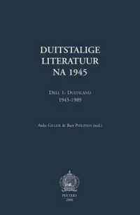 Duitstalige Literatuur Na 1945. Deel 1: Duitsland 1945-1989