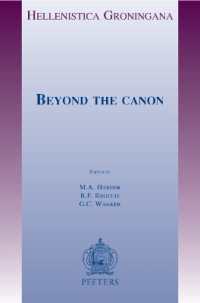 Beyond the Canon (Hellenistica Groningana)