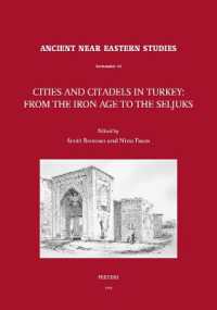Cities and Citadels in Turkey : From the Iron Age to the Seljuks (Ancient Near Eastern Studies supplement series)